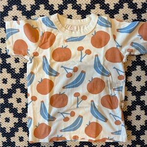 Winter Water Factory Fruit Pattern Kids Shirt